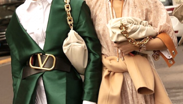 Chain pounch by Bottega Veneta 